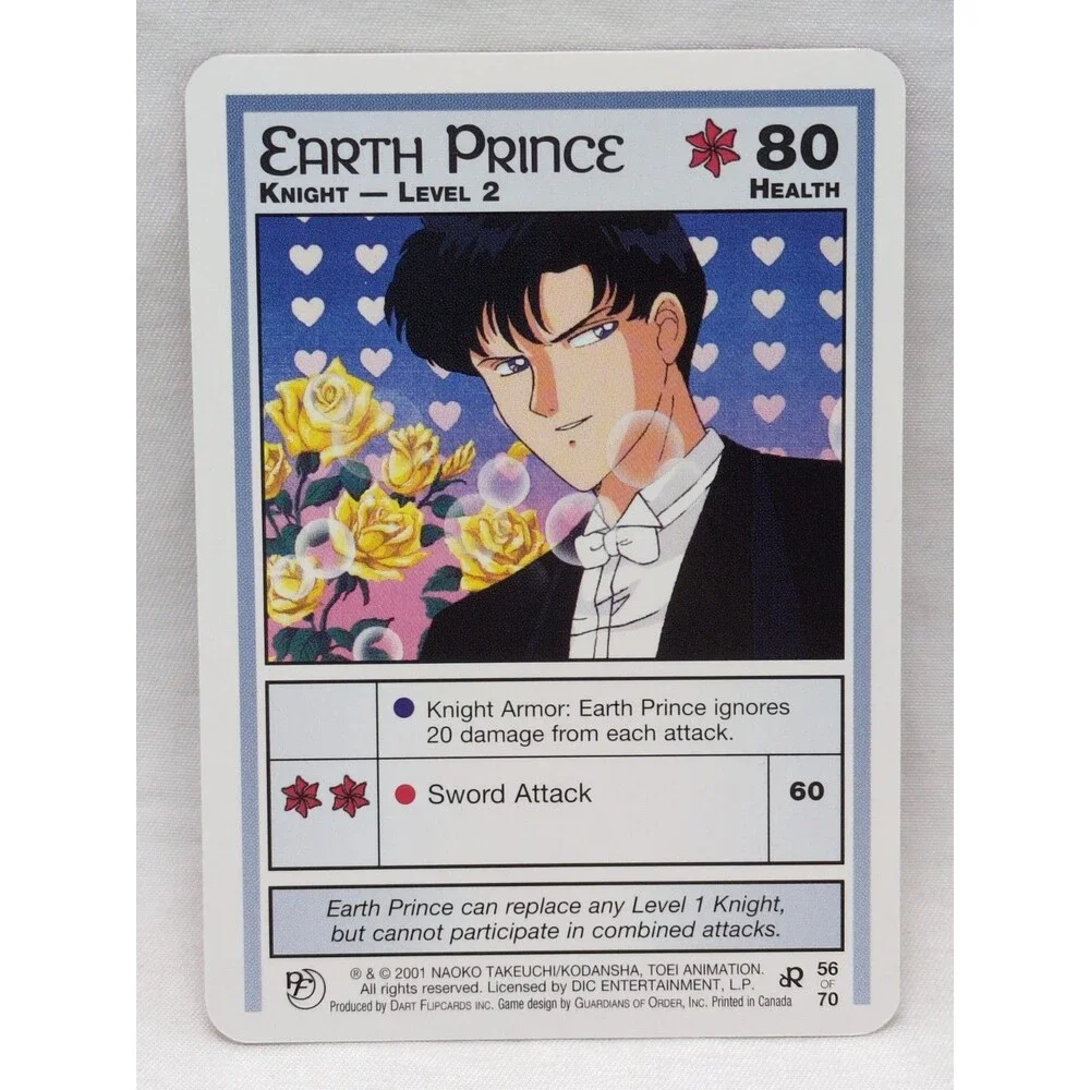 Rare Earth Prince Sailor Moon CCG Past And Future Card #56